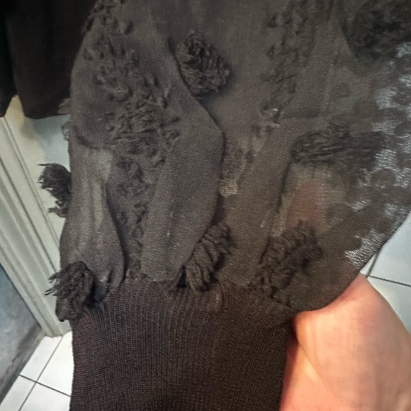 Beautiful black dressy top sz 4x NWT🦋 - Picture 3 of 5